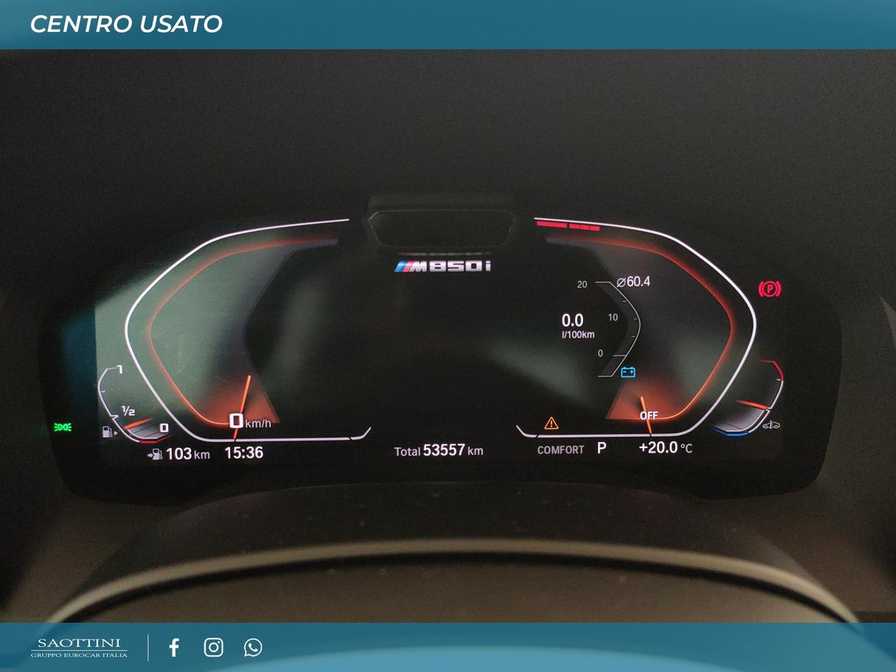 M 850i Coupe Xdrive Individual composition auto