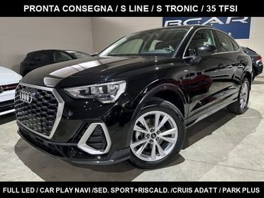 AUDI Q3 SPB Sportback 35 TFSI Stronic S line "18 Sline