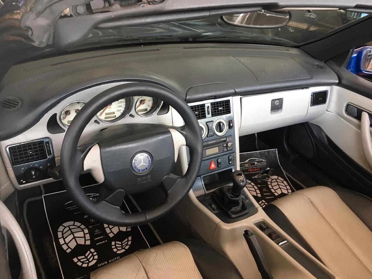 MERCEDES SLK 200 CABRIO benzina 2.0 CV 136 con km 162.093 certificati
