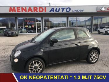FIAT 500 1.3 Mjt E5 75cv Sport OK NEOPATENTATI