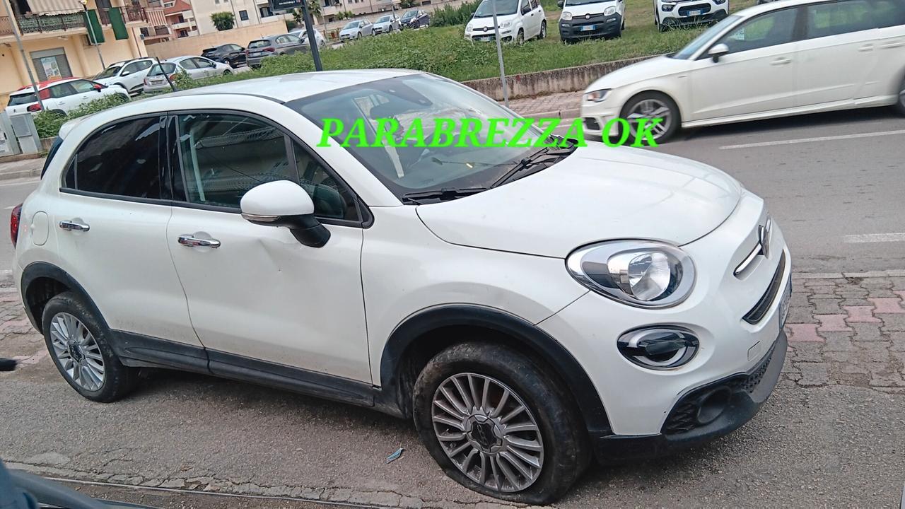 Fiat 500X incidentata sinistrata mondialcars km 66.000