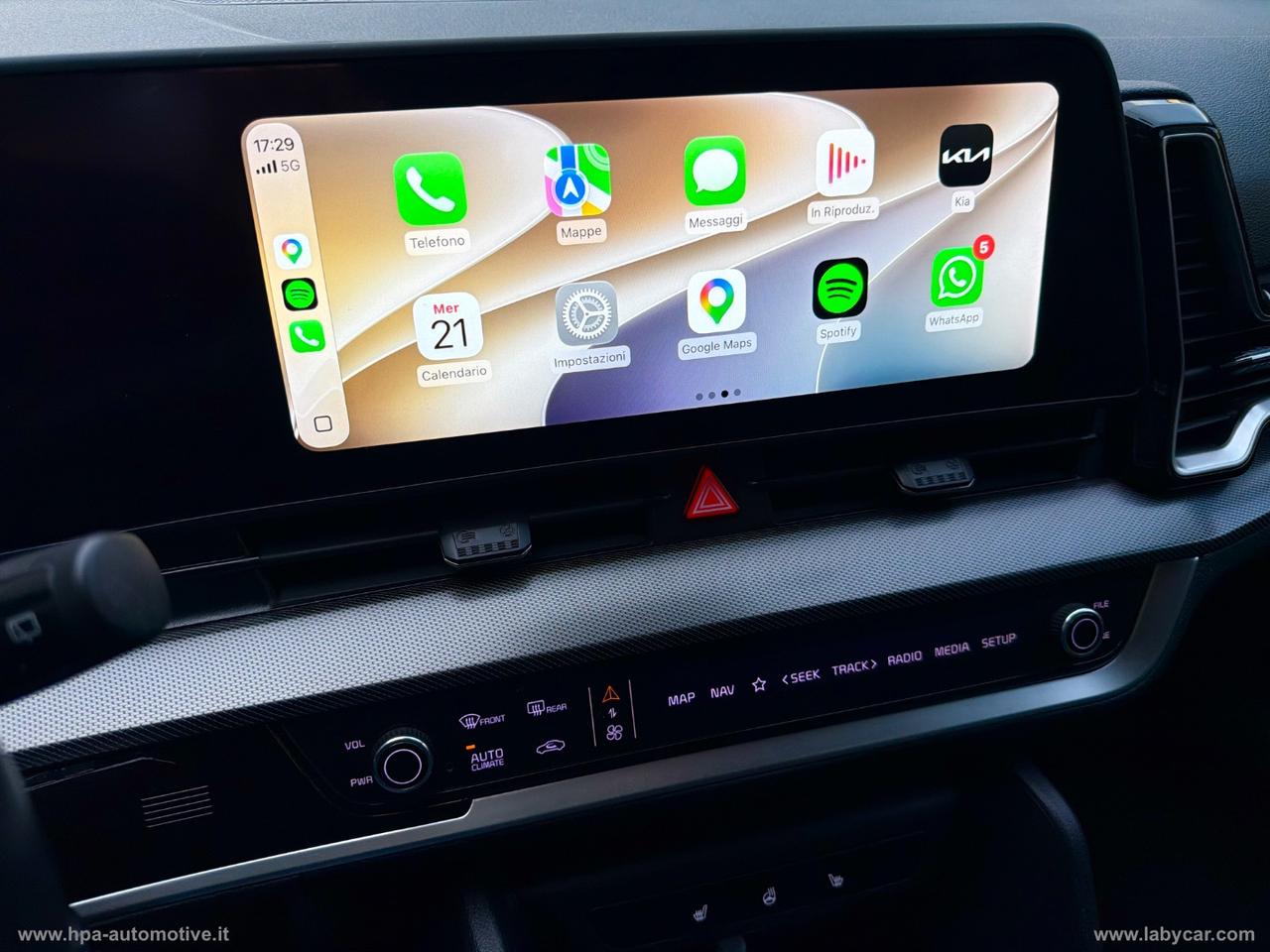 KIA Sportage 1.6 CRDi MHEV Style NAVI LED PELLE RETROCAMERA CARPLAY