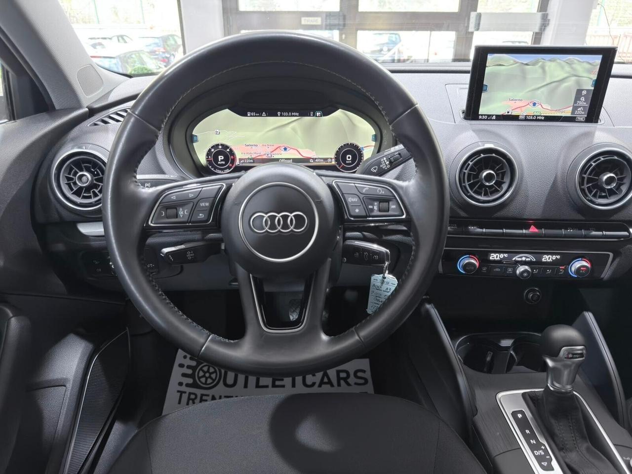 AUDI A3 SPB 35 2.0TDI 150cv S-LINE S-TRONIC
