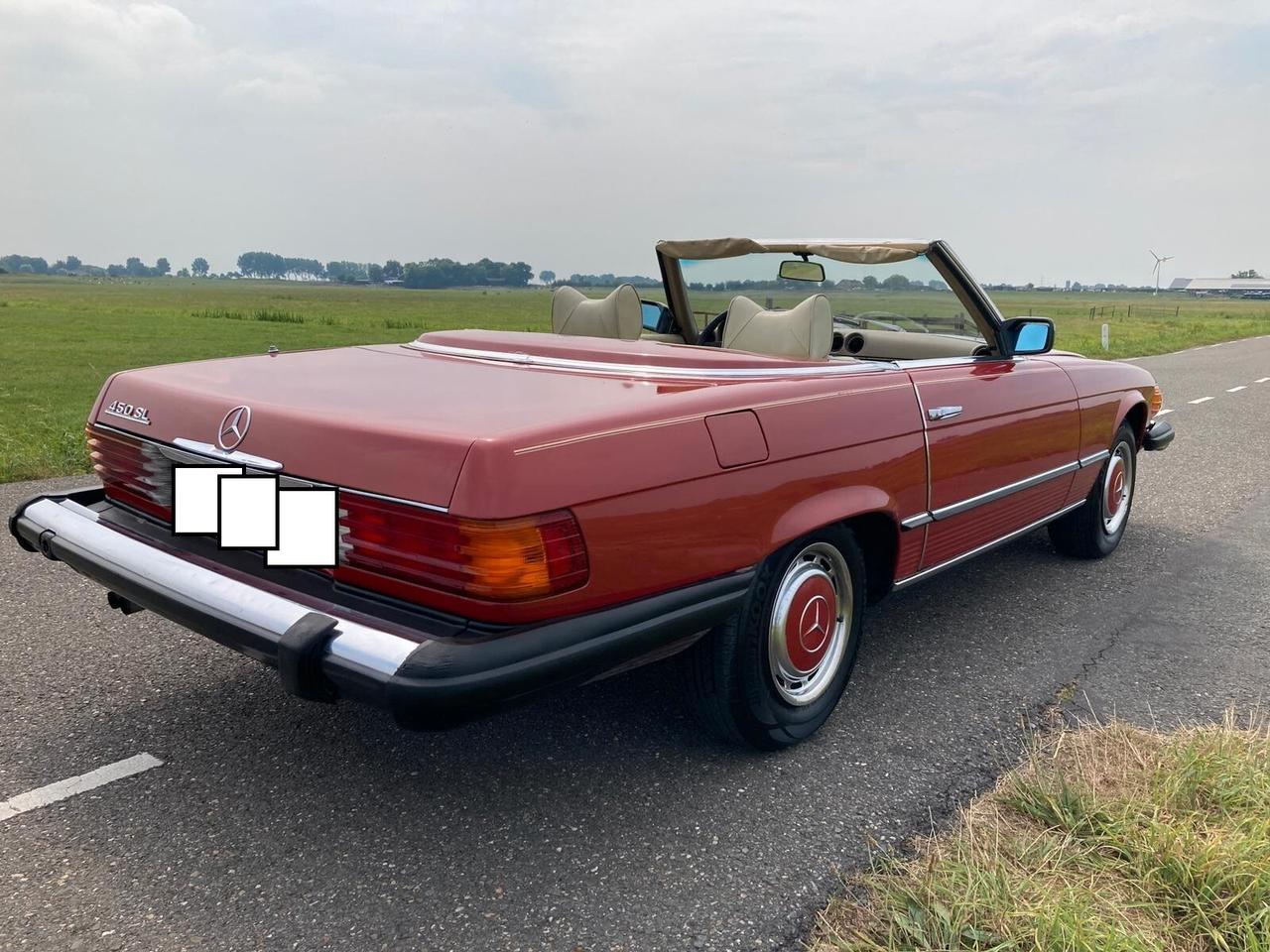 Mercedes-benz SL 450 Roadster anno 1977 certificata ASI con C.R.S.