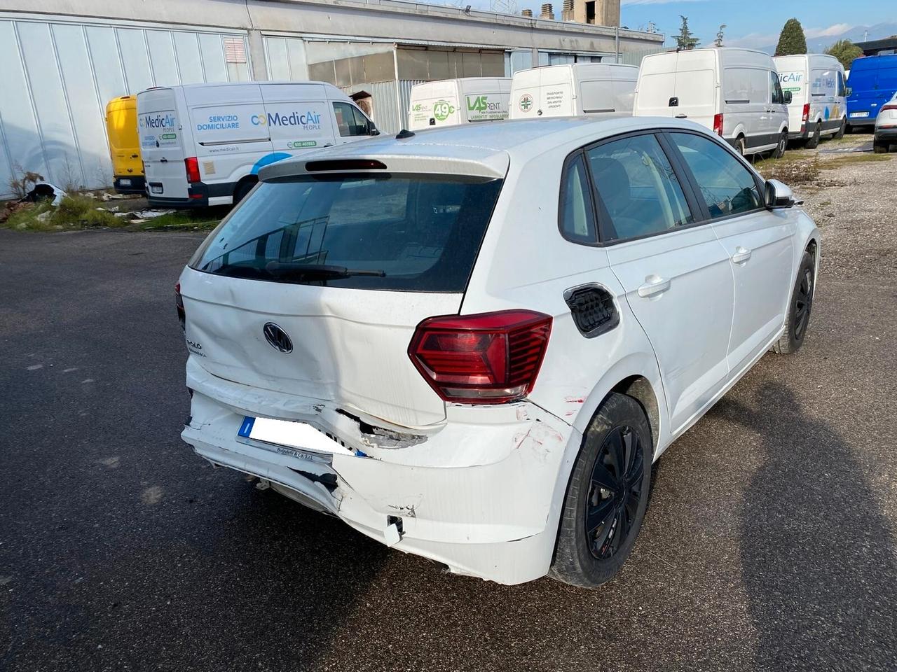 Volkswagen Polo 5p 1.0 evo 65cv START INCIDENTATA