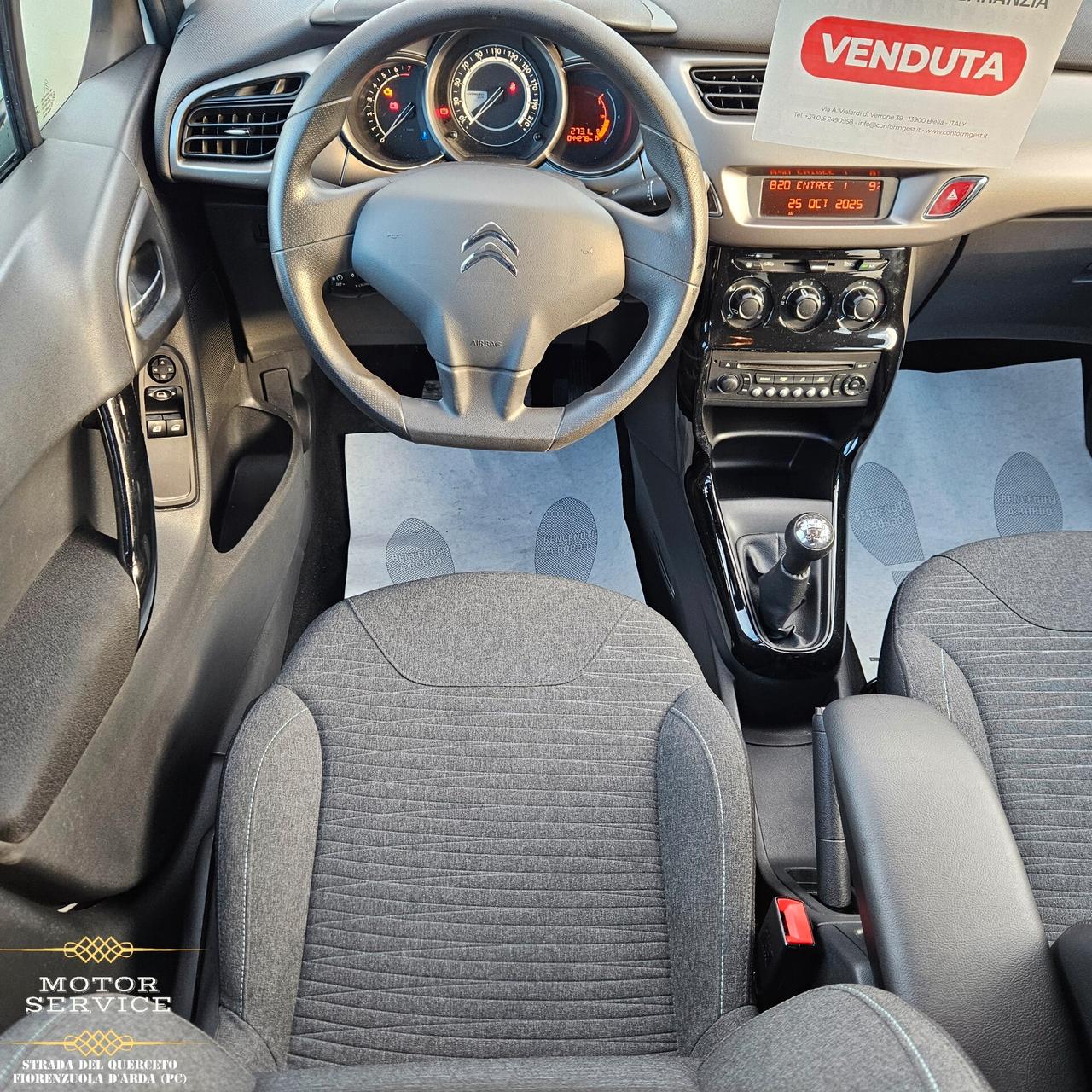Citroen C3 benzina 44900km 68cv