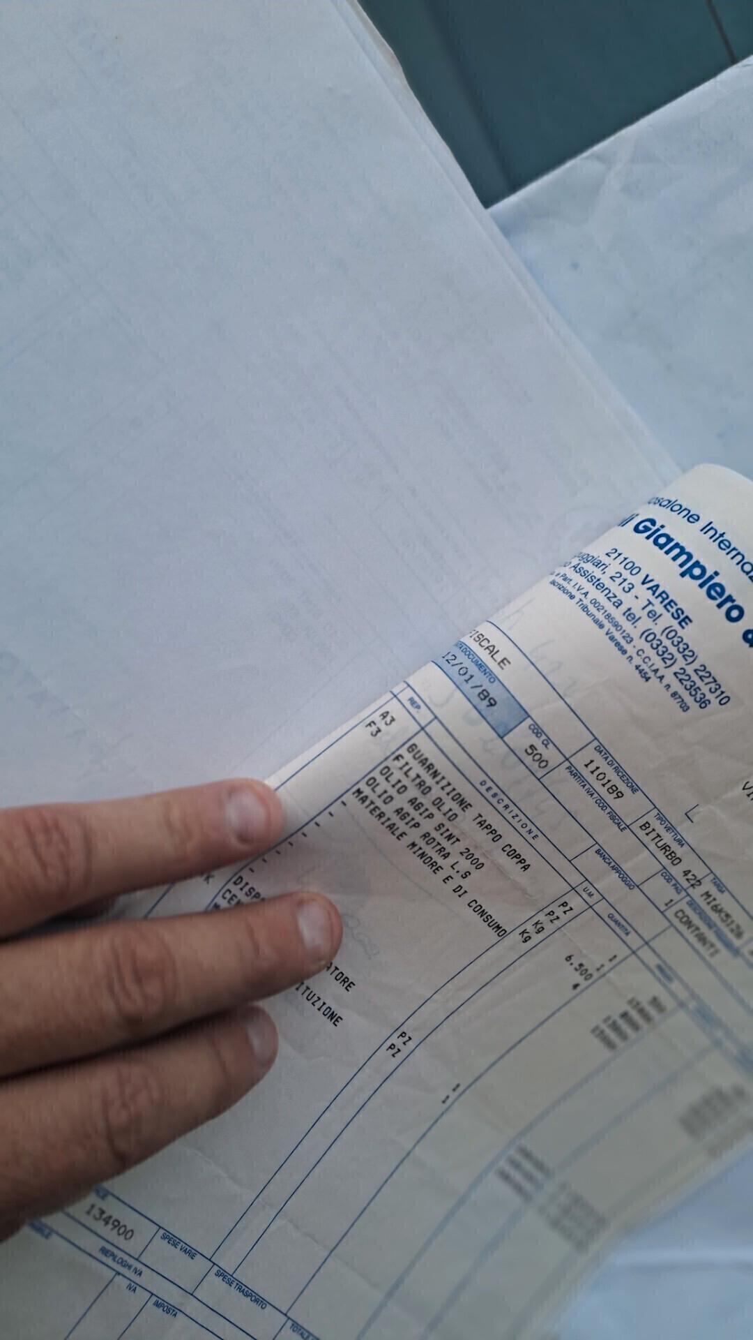 Maserati 422 tutti i tagliandi fatti km 90.000