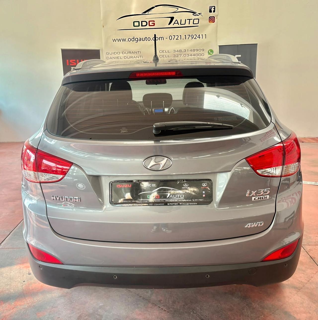 HYUNDAI iX35-4WD 4X4 Diesel 2.0 CV 136 Km 133.258 garanzia 12 mesi