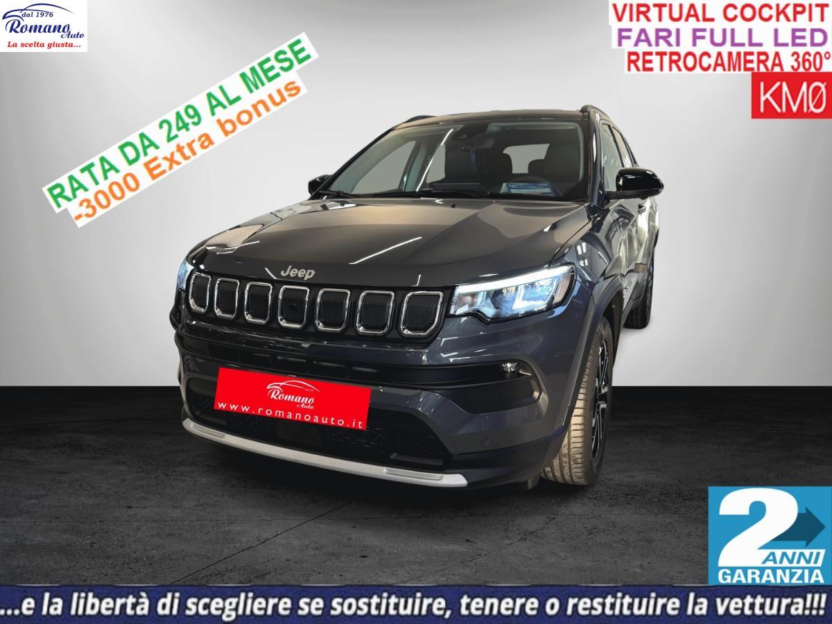 NEW JEEP - Compass - 1.6 Mjt II 130 CV 2WD Limited#RETROCAMERA 360°!