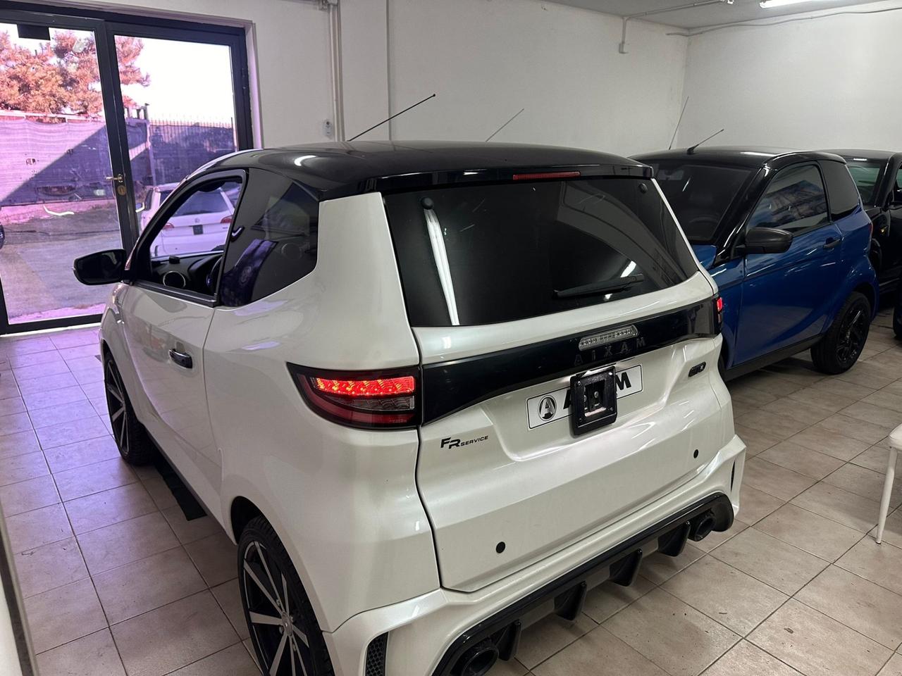 Aixam gto ambition white 2024 8000 km full