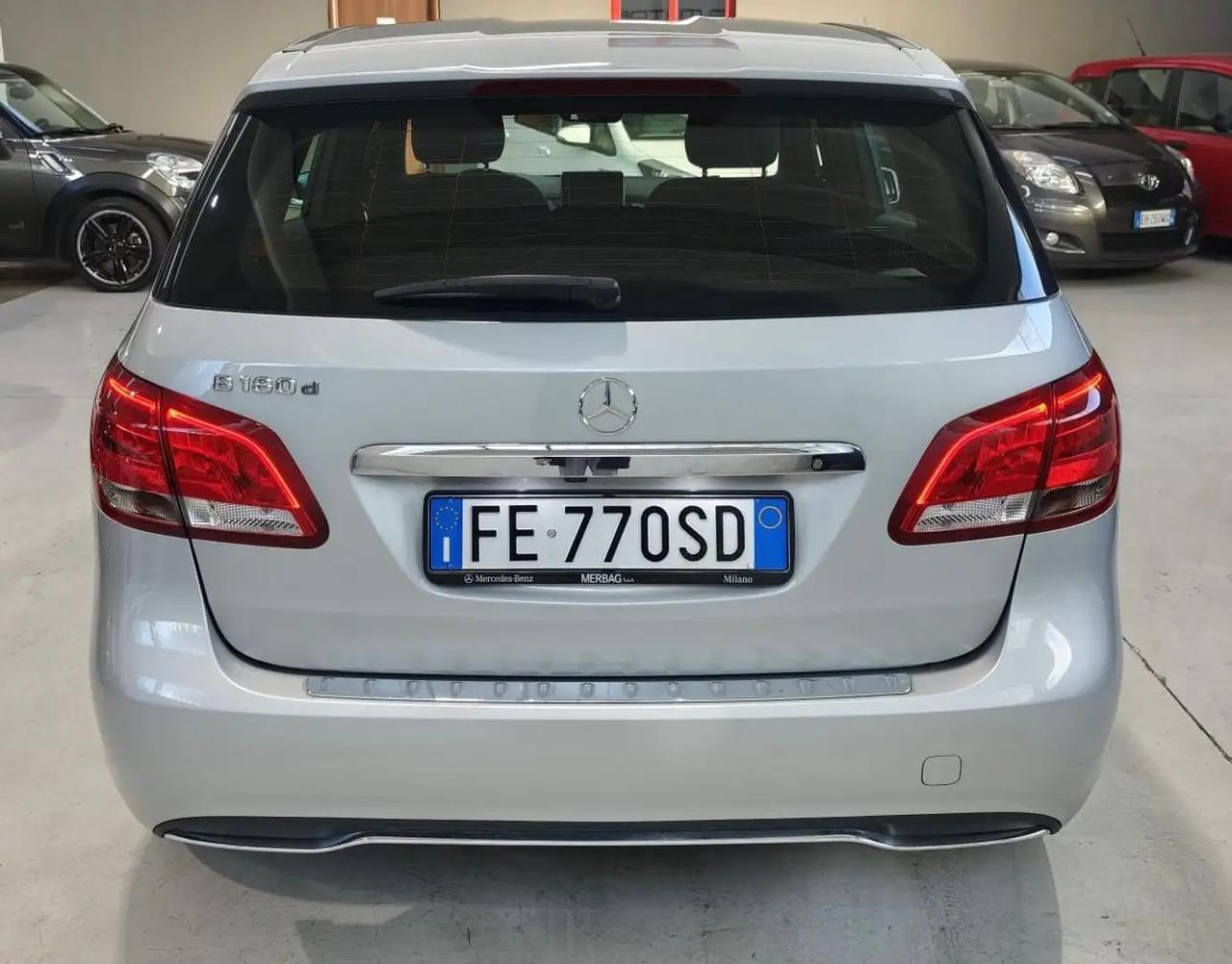 Mercedes-Benz B 180 Neopatentati Sport Manuale Euro 6