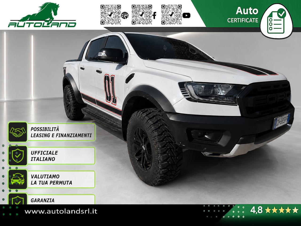 Ford Ranger Raptor 2.0 Bi-Turbo LEASING IVA ESPOSTA