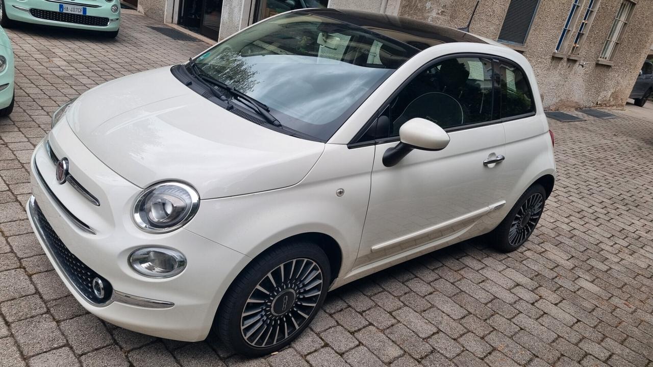 Fiat 500 1.2 Lounge 69cv anno2019 km49000 neopat