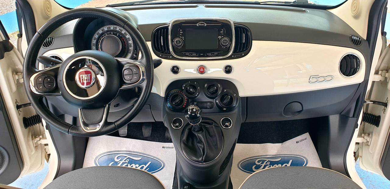 FIAT 500 1.2 BENZINA LOUNGE SOLI 25MILA KM EURO 6