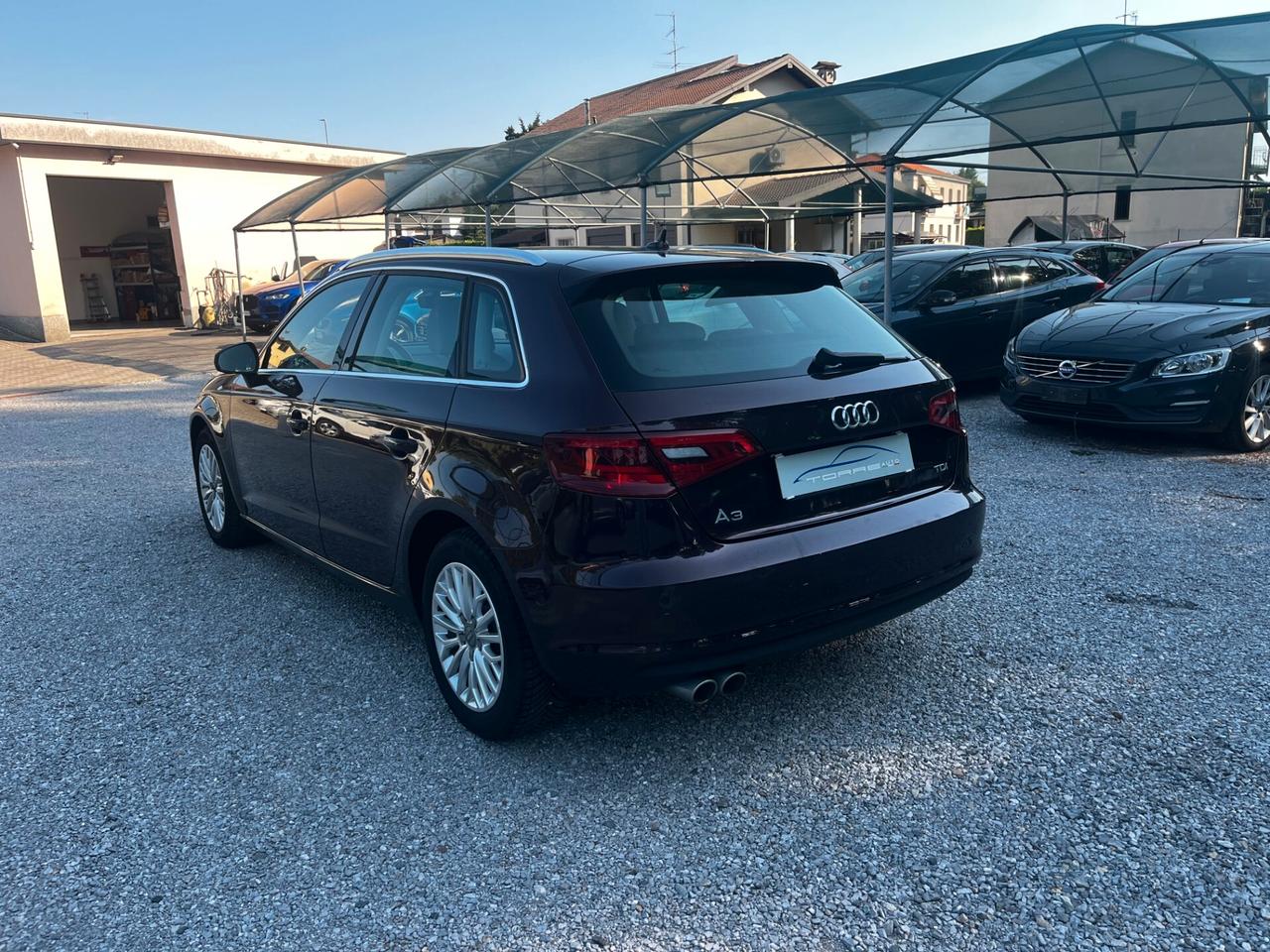 Audi A3 SPB 2.0 TDI 184 CV clean diesel quattro S tr. Attraction
