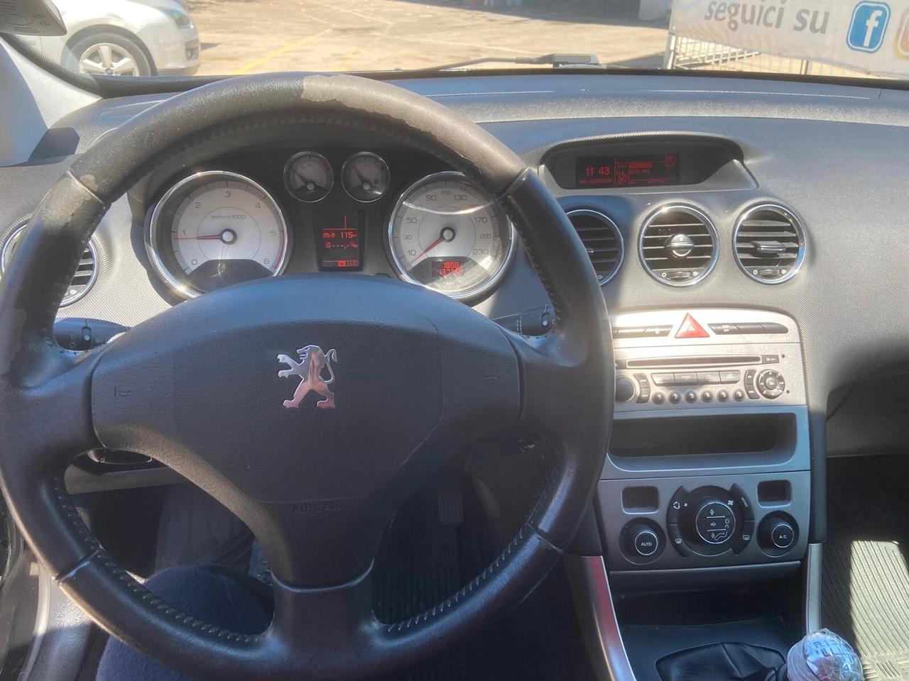 Peugeot 308 1.6 HDi 90CV 5p. Tecnot ELEVISORI POGIATESTA , UNICO PROPRIETARIO