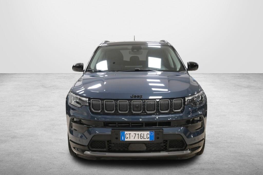 JEEP COMPASS 1.6 M-JET 130CV 6M. S ( FARI LED - ACTIVE PARKSENSE - ADAPTIVE CRUISE - PELLE - NAVI - MIRROR - TELECAMERA 360 - CERCHI 19 - TETTO BICOLORE )