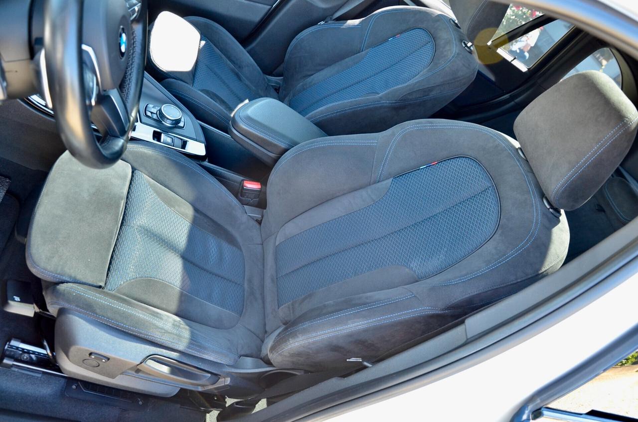 BMW X1 XDRIVE20d MSPORT 190cv AUTO, EURO 6B, SERVICE BMW, TETTO, ALCANTARA, HEAD-UP DISPLAY, 18", PERMUTE