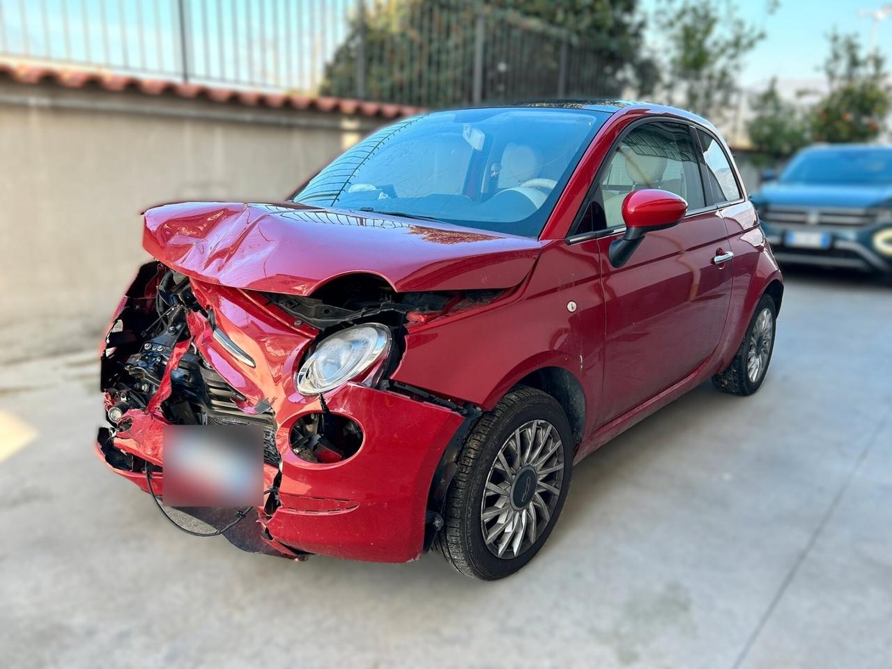 Fiat 500 1.2 Benzina - 2017 Incidentata