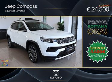 Jeep Compass 1.6 Multijet Limited TETTO 2021