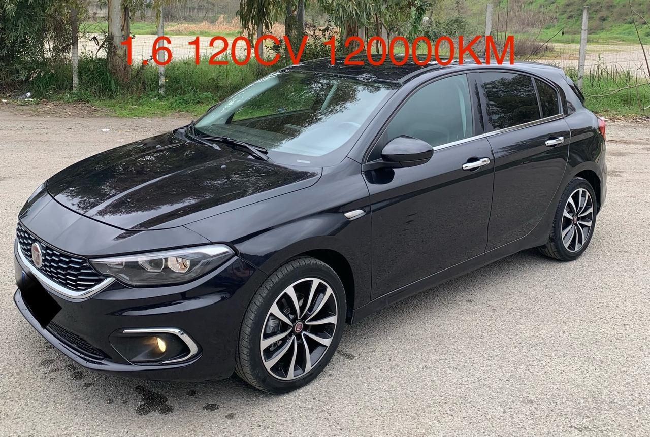 Fiat Tipo 1.6 Mjt S&S 5 porte Lounge