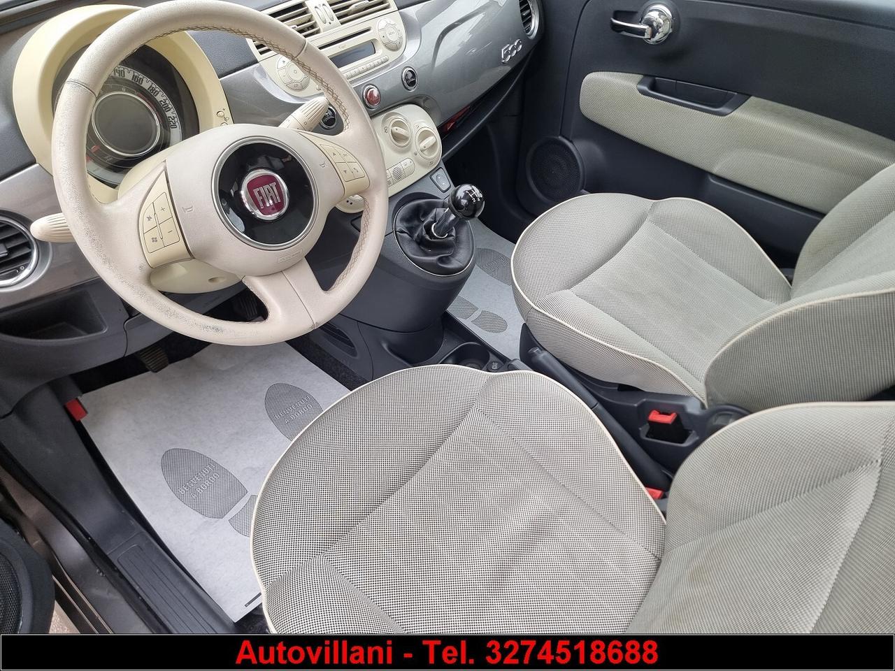 FIAT 500 1.3 MJT 16V 95CV MATT BLACK 2012