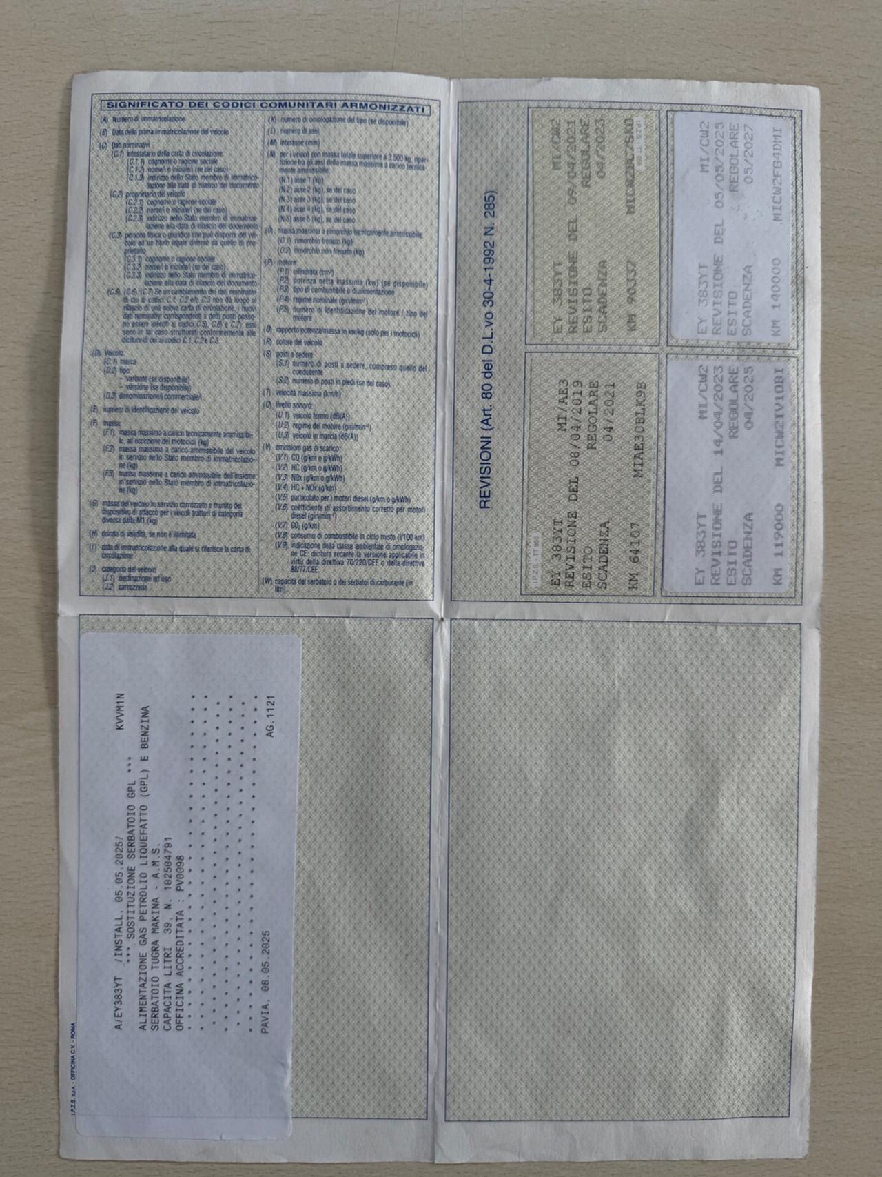 Dacia Sandero 1.2 BENZINA -GPL VALIDO 2035 75CV EURO 5B