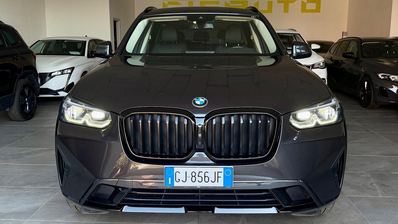 BMW X3 X-DRIVE 20D 48V 2.0 SPORT 190 CV - FULL LED, PELLE, TELECAMERE 360°