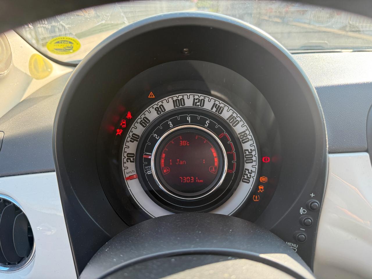 FIAT 500 LOUNGE ANNO 2017 1.2 BENZINA *SINISTRATA