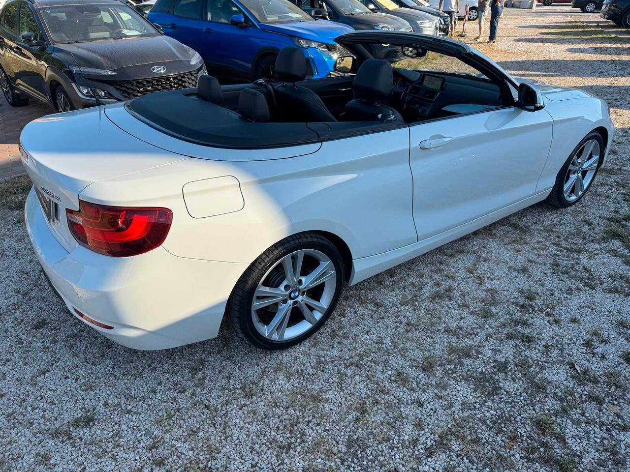 BMW - Serie 2 Cabrio - 220d Cabrio Sport - FINANZIABILE - PERMUTE