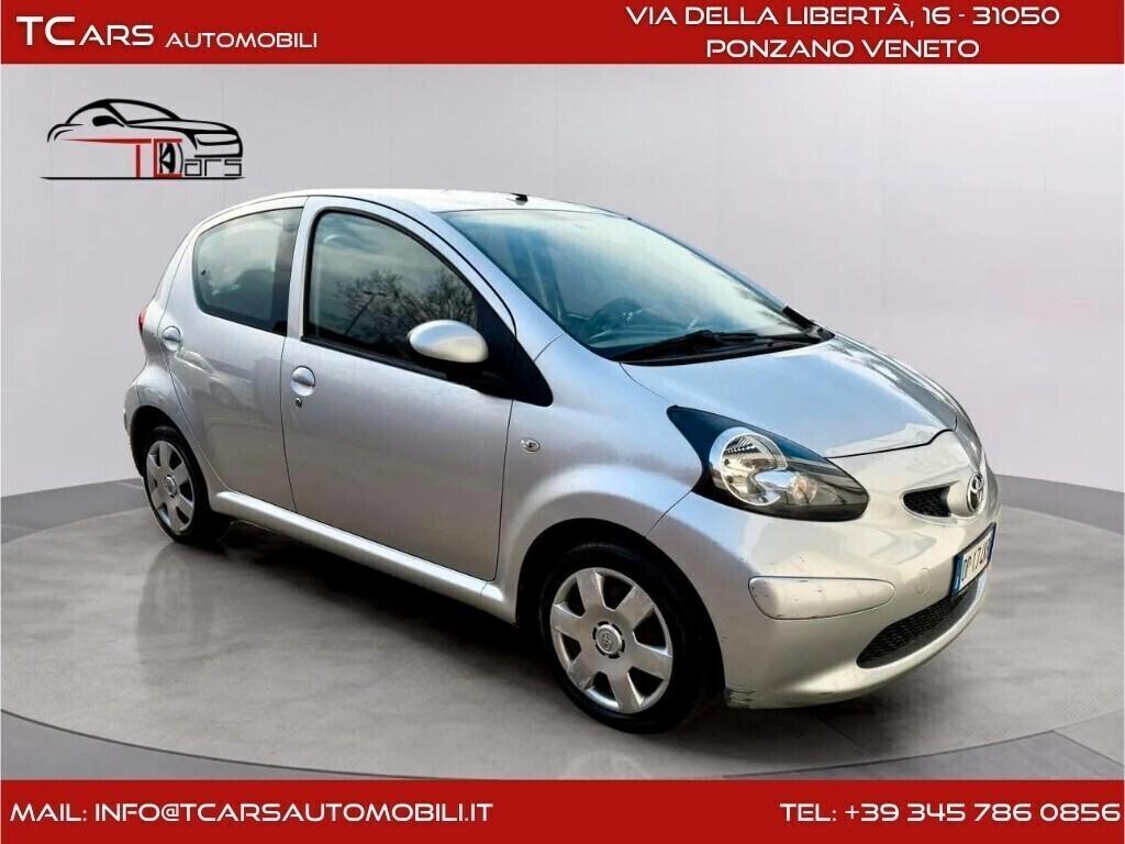 TOYOTA AYGO 1.0 BENZINA-AUTOMATICA-GARANZIA TCARS