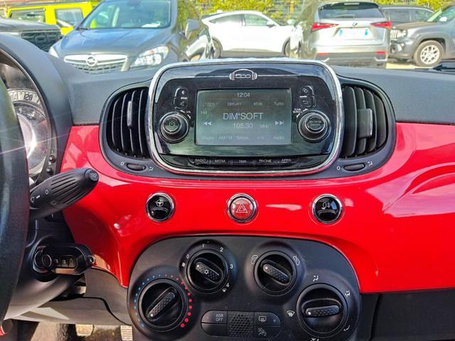 FIAT 500 1.2 LOUNGE 70cv TETTO PANORAMICO CERCHI USB/MP3