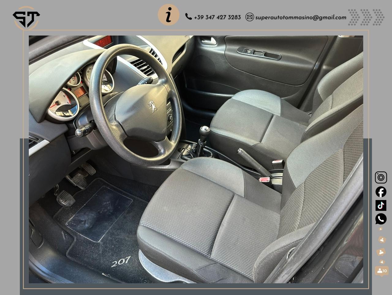 Peugeot 207 1.4 HDi 5 P ok neopatentati