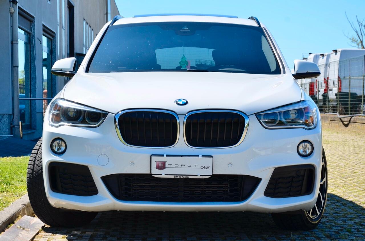 BMW X1 XDRIVE20d MSPORT 190cv AUTO, EURO 6B, SERVICE BMW, TETTO, ALCANTARA, HEAD-UP DISPLAY, 18", PERMUTE