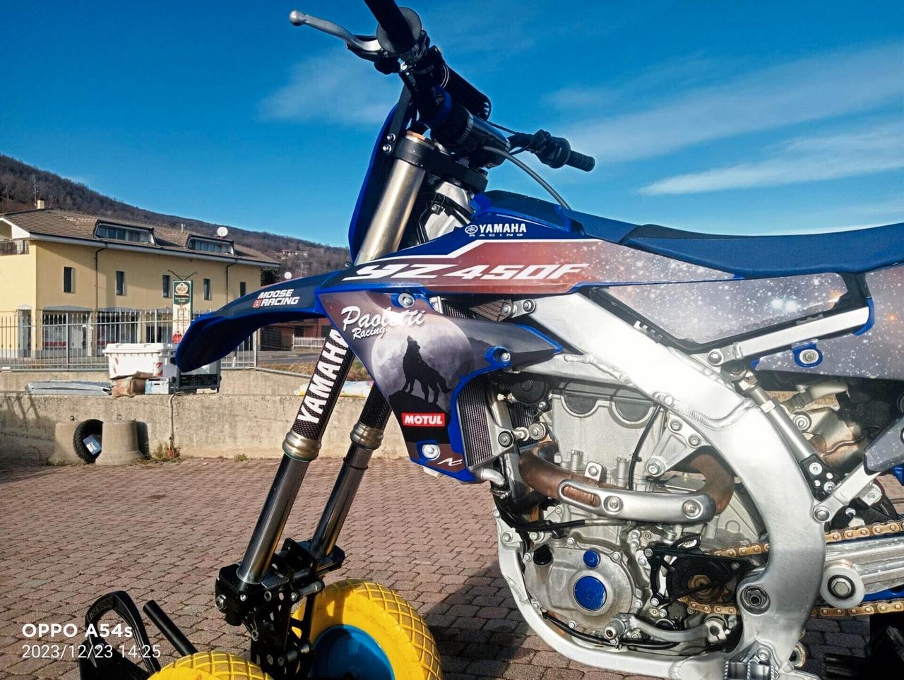 Yamaha yzf 450 kit cingoli snowbike da 127