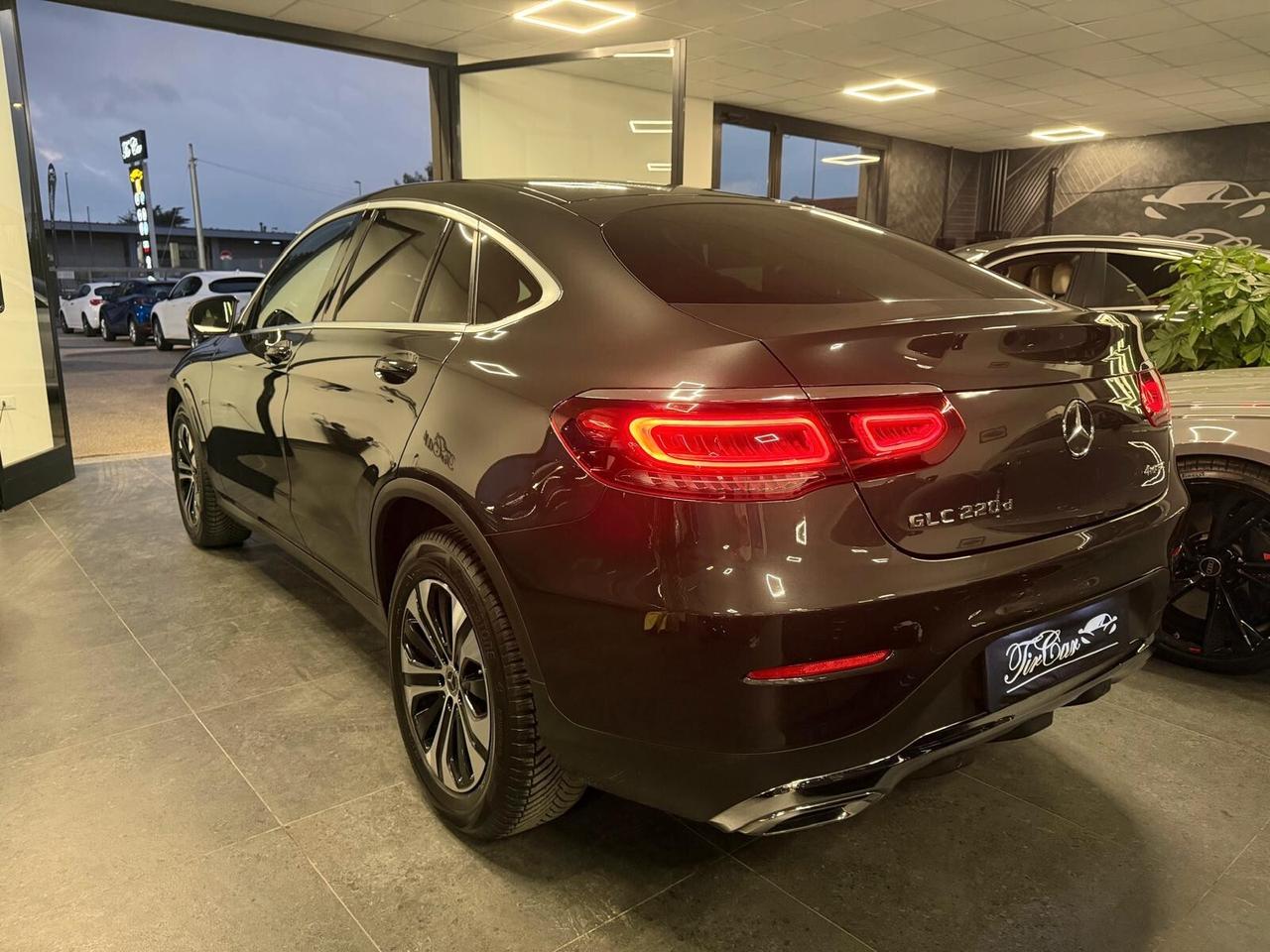 MERCEDES-BENZ GLC 220D COUPE' 4MATIC SPORT 2.0 194CV PELLE NAVI CAM ANNO 2021