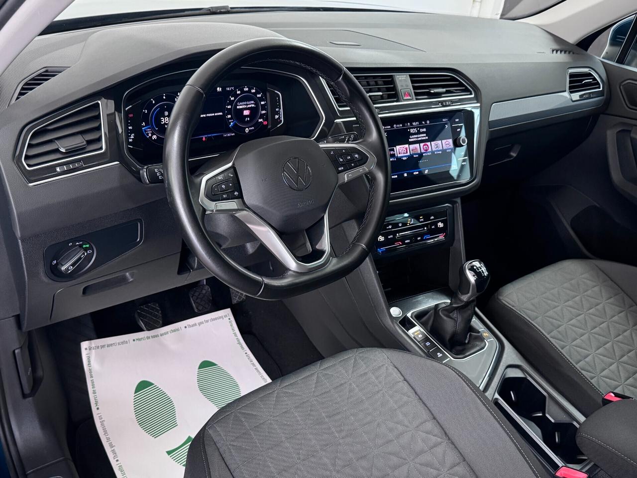 VW Tiguan 1.5 TSI Benzina ACT Life 131cv