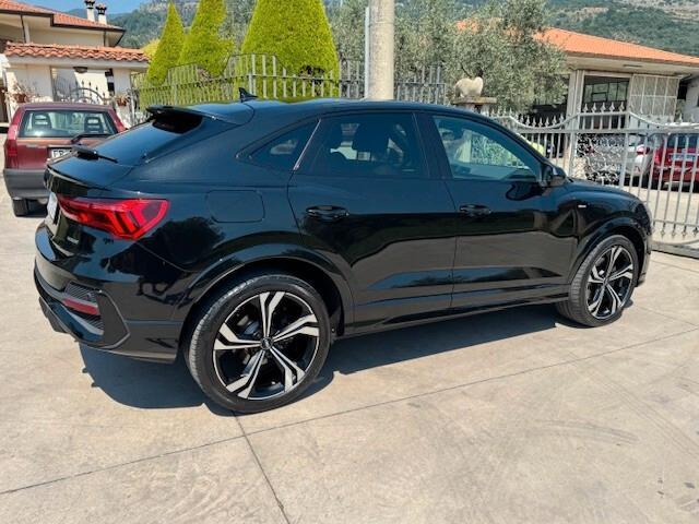 Audi Q3 sportback 40 TDI quattro S tronic S line identity black
