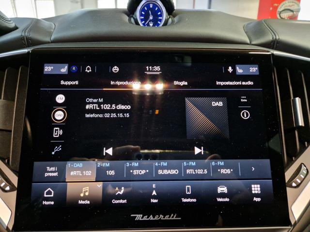 MASERATI Ghibli 3000 V6 CV.350 GRANLUSSO KM.36.700+TETTO+20'+UNIPR