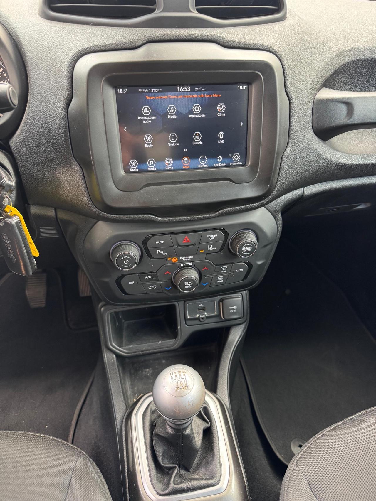 JEEP RENEGADE 1.6 M-JET 120 CV – ANNO 2018