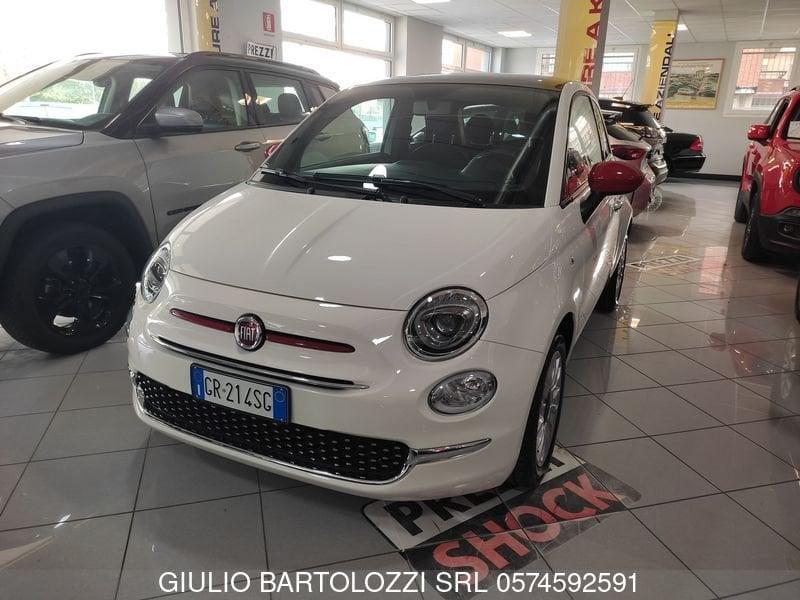 FIAT 500 1.0 Hybrid Red