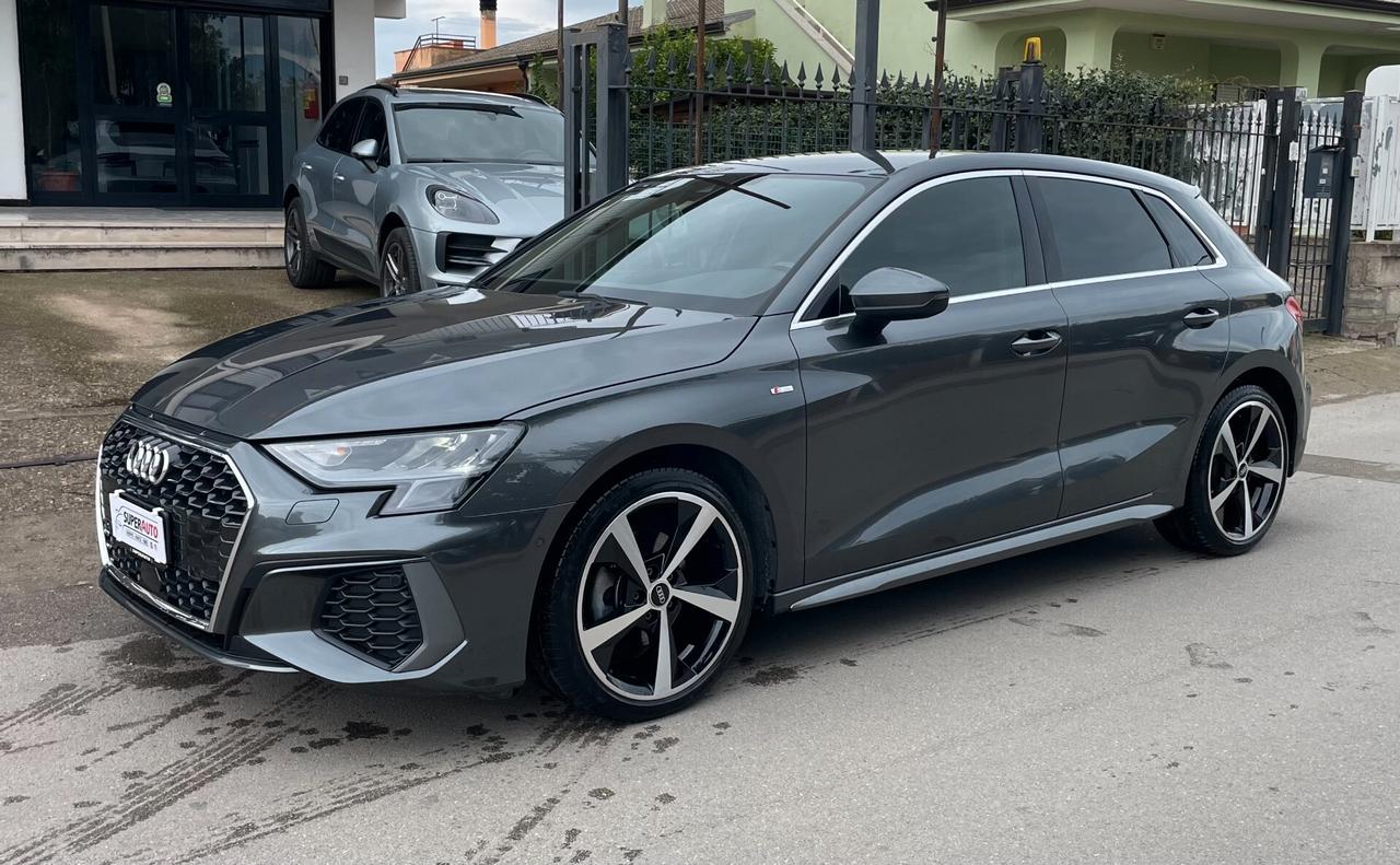 AUDI A3 SPB 2.0 TDI 116CV s-tronic S LINE EDITION