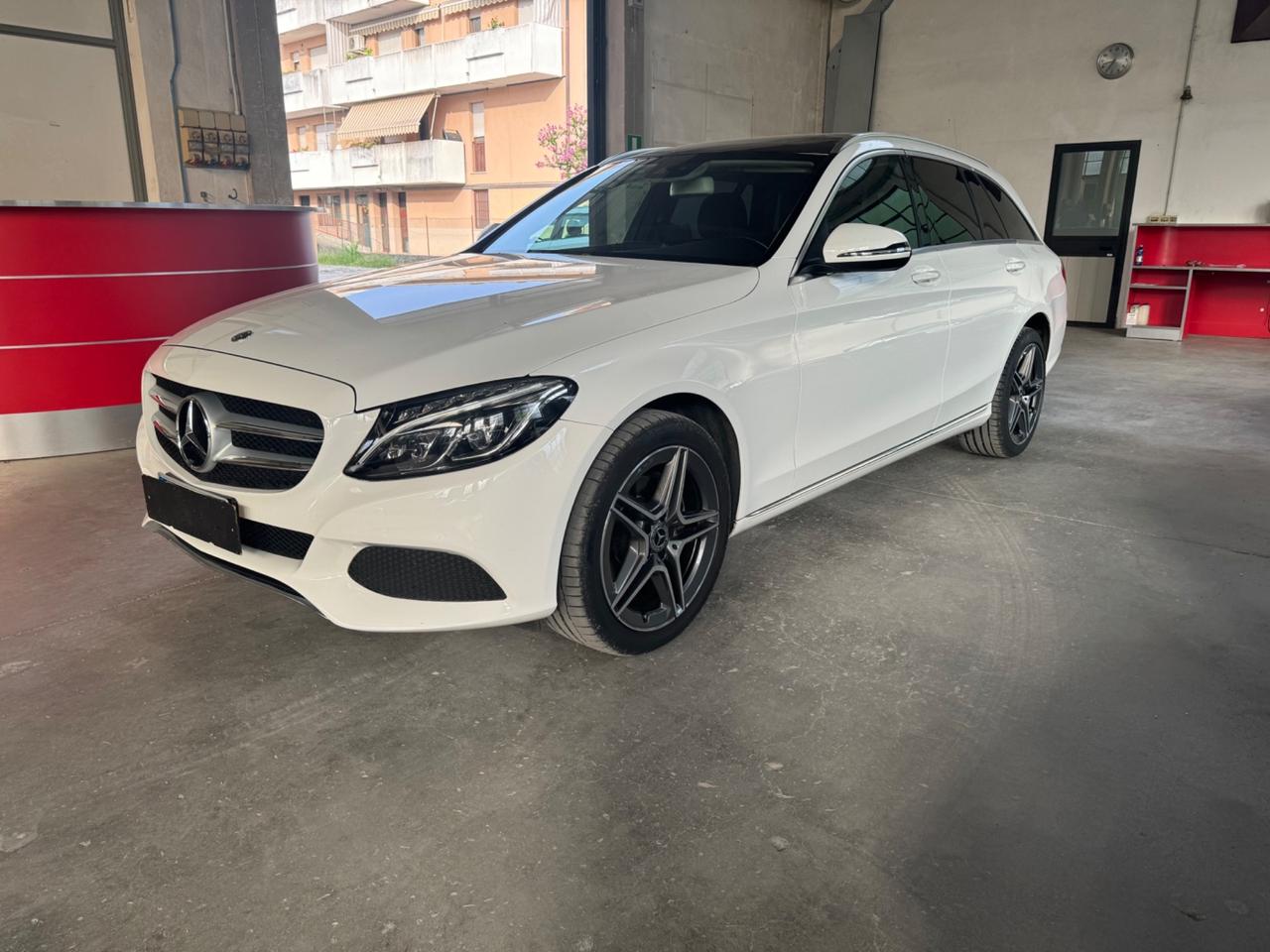 Mercedes-benz C 220 d S.W. 4Matic Auto GANCIO TETTO