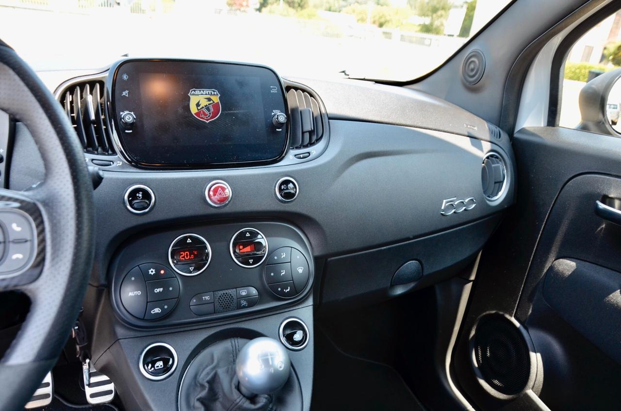 ABARTH 695 1.4 T-JET COMPETIZIONE 180cv, EURO 6D, UFF ITALIANA, UNICO UTILIZZATORE, SERVICE ABARTH, APPLE ANDROID, PERMUTE