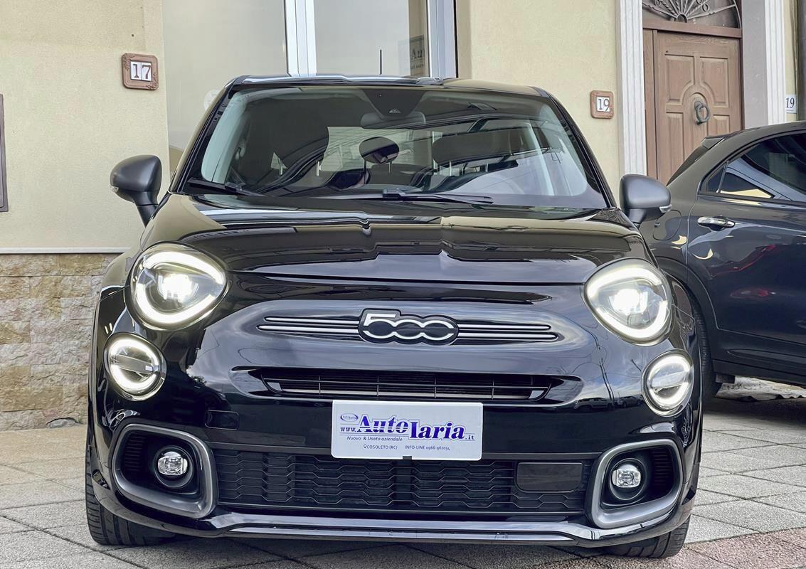 Fiat 500X 1.6 Mjt 130 CV Sport Restyling "Fari Full LED, Gruppi ottici poster Bracciolo, cerchi 18"