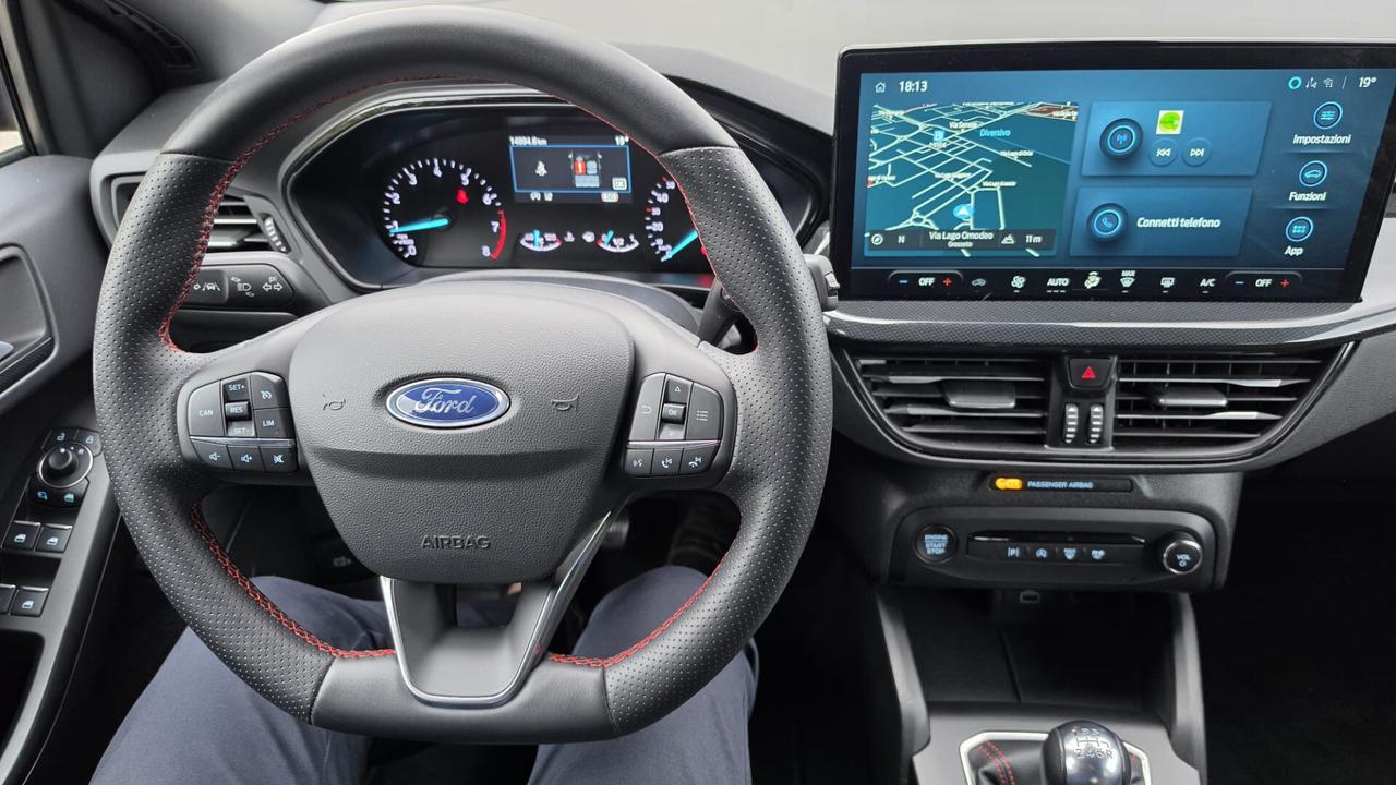 Ford Focus 1.0 EcoBoost Hybrid 125 CV 5p. ST-Line X UNICO PROPRIETARIO OK NEOPATENTATI