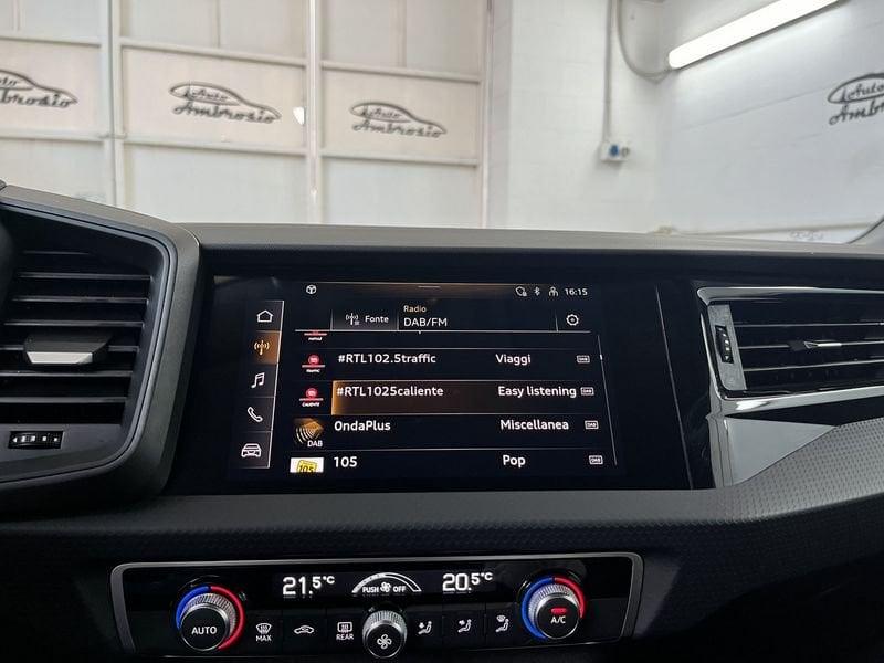 Audi A1 A1 SPB 25 TFSI S tronic Identity Black TUA DA 259,00 AL MESE