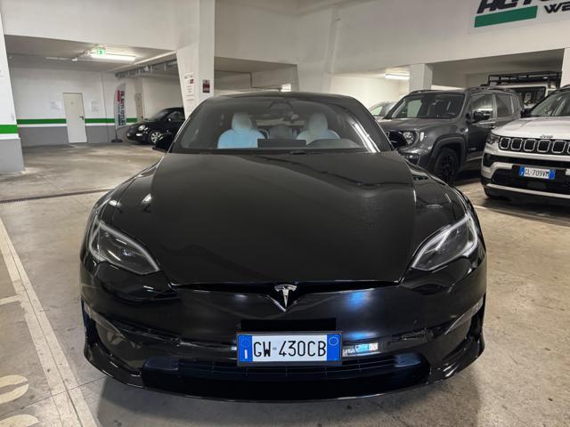 TESLA Model S LONG RANGE#C.LEGA21#VOLANTEYOKE#OPTICWHITE