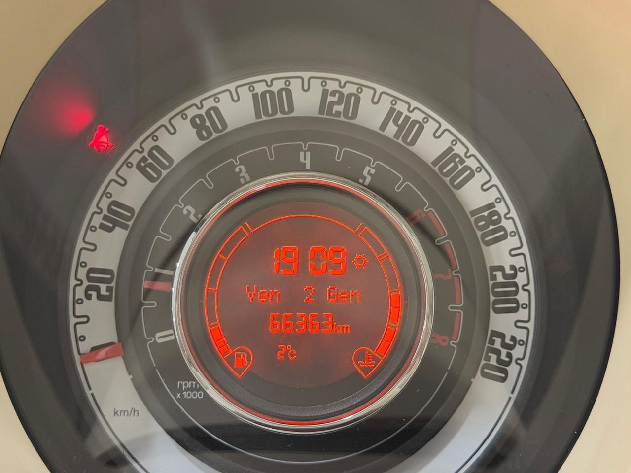 Fiat 500 1.2 Lounge 69cv