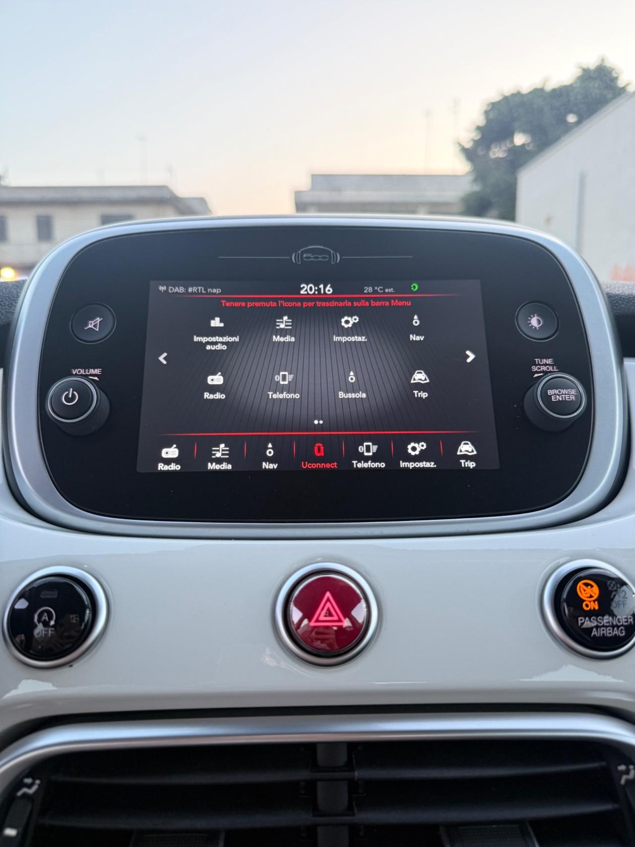 Fiat 500X 1.3 mjt City Cross NAVIGATORE,PELLE,APPLE CARPLAY, LED,ANDROID AUTO,SENSORI DI PARCHEGGIO